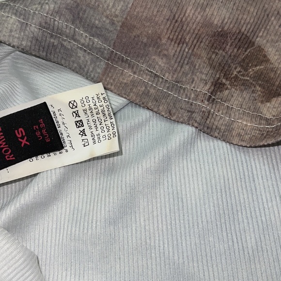 Mushroom Crop Top With Lacing - Picture 8 of 8